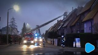 Groźny pożar na Halinowie w Radomiu